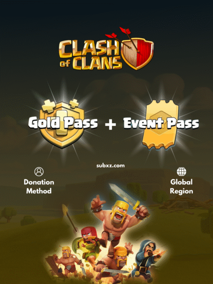 Clash Of Clans Combo (Global Pass + Event Pass)