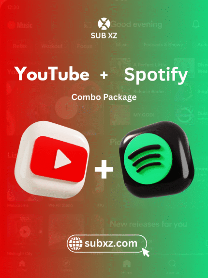YouTube Premium + Spotify Premium Combo Package