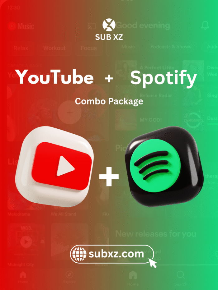 YouTube Premium + Spotify Premium Combo Package - Image 1