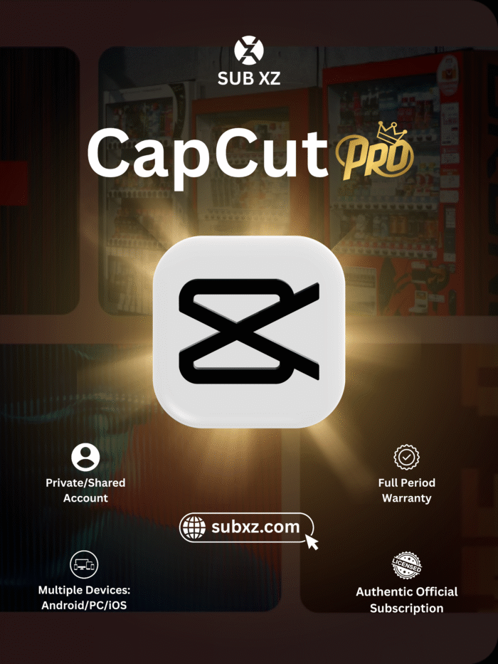 CapCut Pro Subscription – Official, Authentic, Best Price - Image 1