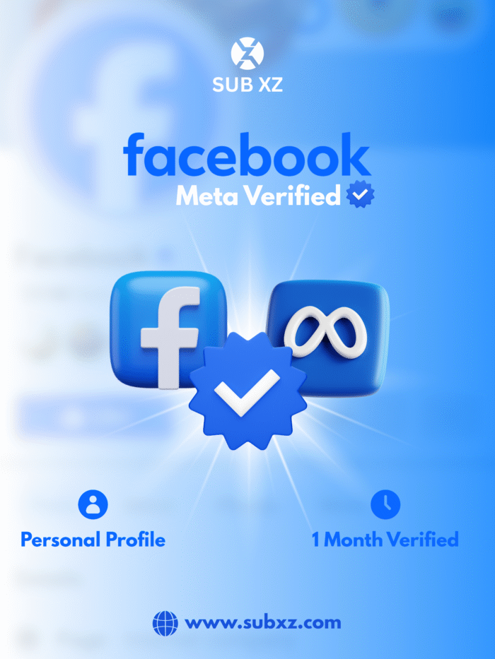 Facebook Meta Verified – 1 Month Verification - Image 1
